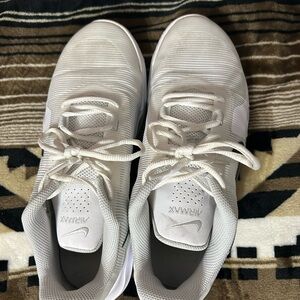 Nike White air max shoes (men’s 9.5)